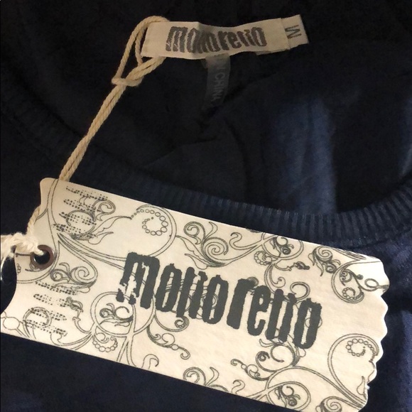 NEW Monoreno Navy Ruffle Dress with Pockets - Picture 3 of 3